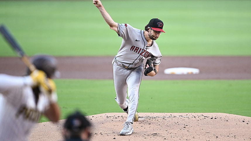 MLB: Arizona Diamondbacks at San Diego Padres, zac gallen, mets