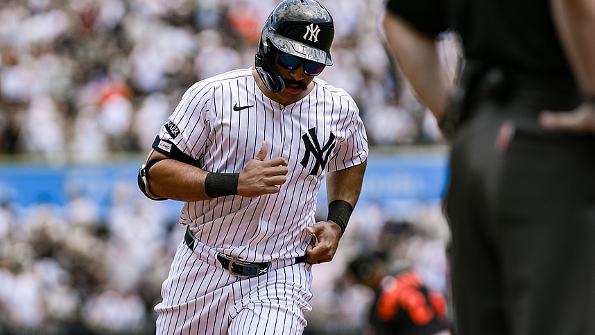 MLB: Baltimore Orioles at New York Yankees, trent grisham