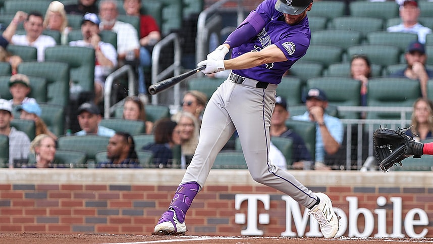 MLB: Colorado Rockies at Atlanta Braves, Ryan McMahon, yankees