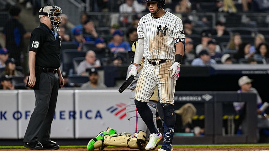 MLB: New York Mets at New York Yankees, oswald peraza