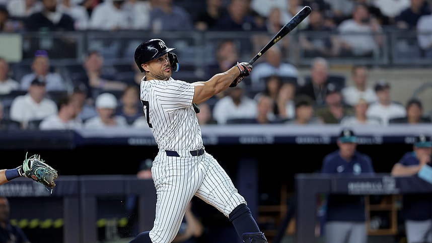MLB: Seattle Mariners at New York Yankees, giancarlo stanton