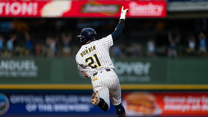 MLB: Washington Nationals at Milwaukee Brewers, caleb durbin, yankees