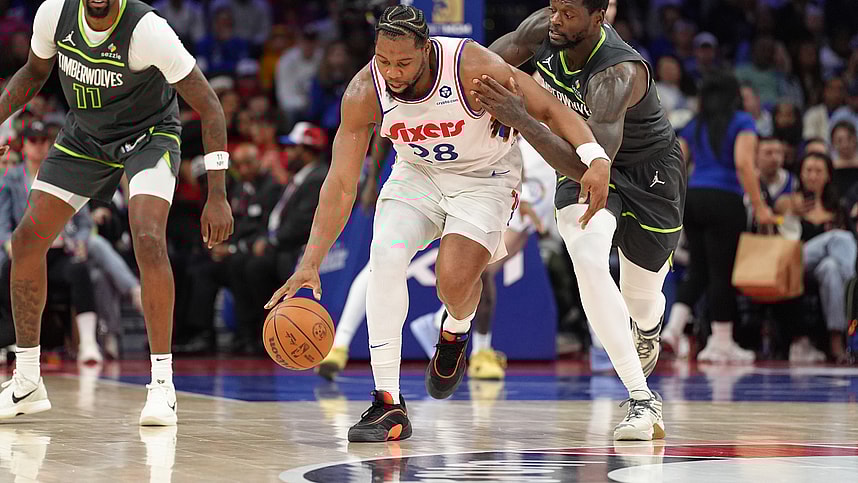 NBA: Minnesota Timberwolves at Philadelphia 76ers, knicks