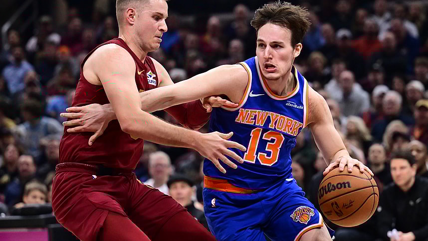 NBA: New York Knicks at Cleveland Cavaliers, tyler kolek