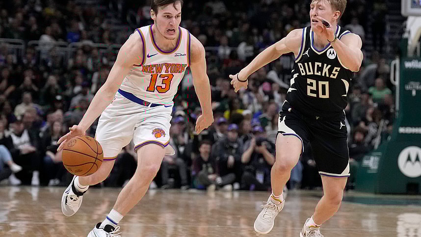NBA: New York Knicks at Milwaukee Bucks