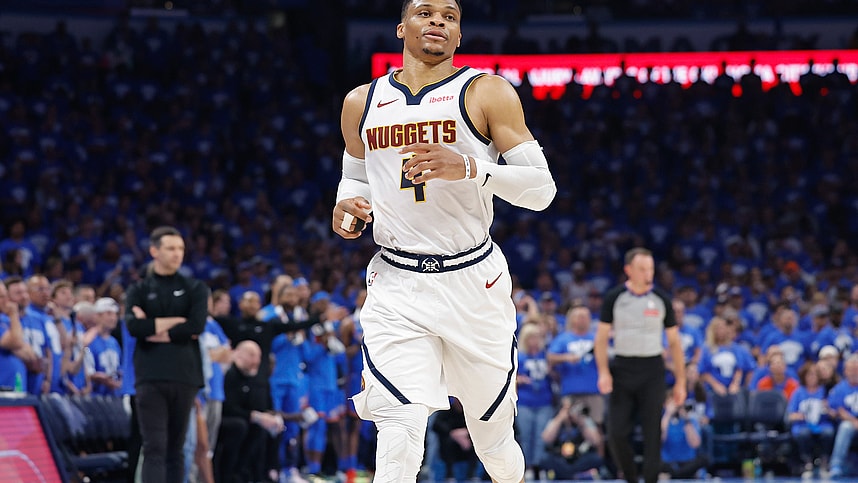 NBA: Playoffs-Denver Nuggets at Oklahoma City Thunder, russell westbrook, knicks