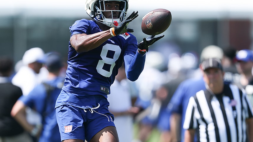 NFL: New York Giants Training Camp, beaux collins