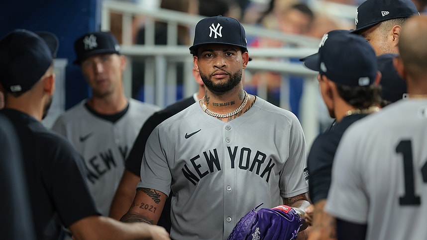 MLB: New York Yankees at Miami Marlins, luis gil
