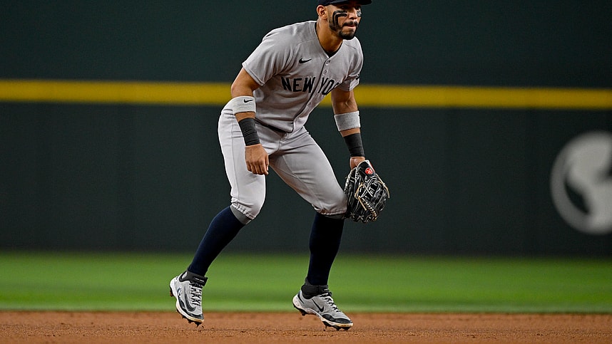 MLB: New York Yankees at Texas Rangers, Jose Caballero