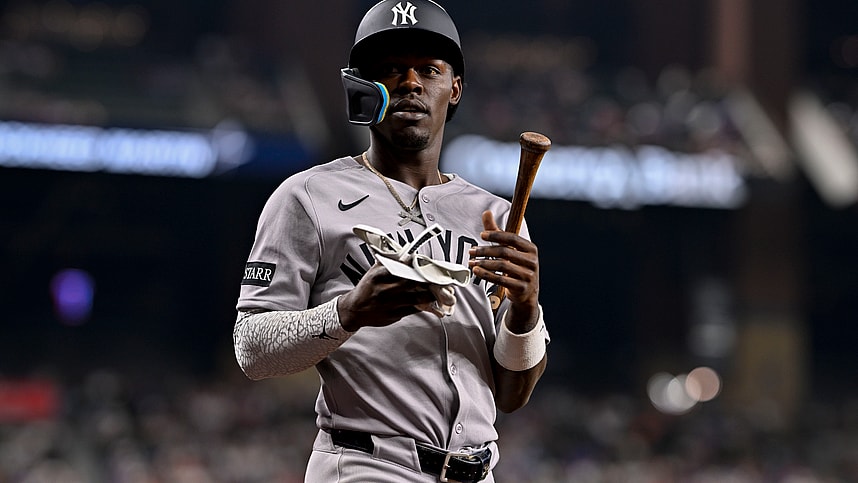 MLB: New York Yankees at Texas Rangers, jazz chisholm