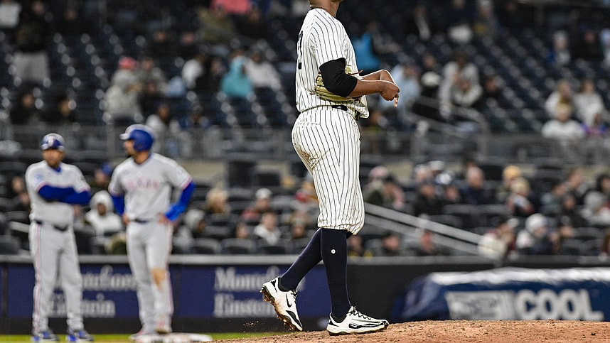 MLB: Texas Rangers at New York Yankees