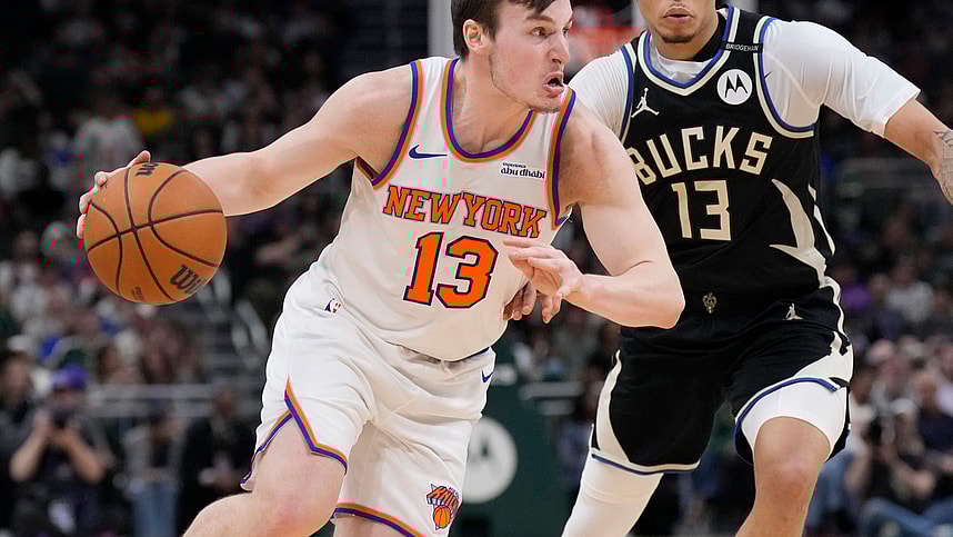 NBA: New York Knicks at Milwaukee Bucks