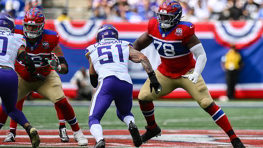 NFL: Minnesota Vikings at New York Giants, andrew thomas