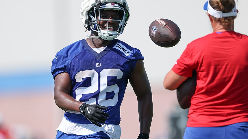 Devin Singletary, NFL: New York Giants Training Camp