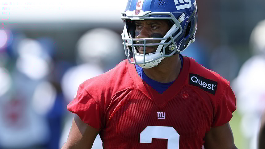 Russell Wilson, NFL: New York Giants Training Camp