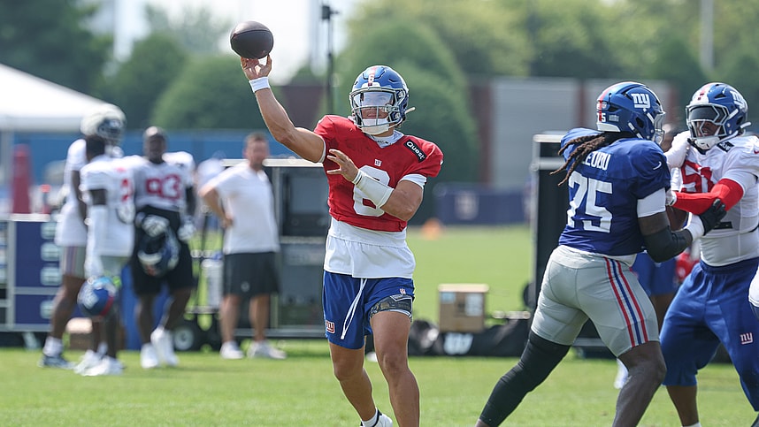 NFL: New York Giants Training Camp, jaxson dart