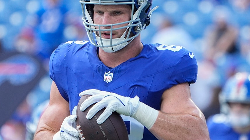 Daniel Bellinger, NFL: New York Giants at Buffalo Bills