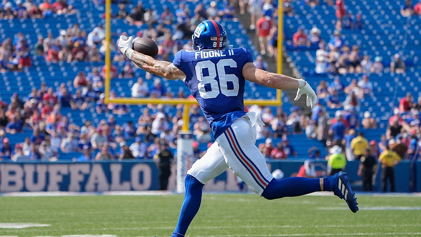 Thomas Fidone, NFL: New York Giants at Buffalo Bills