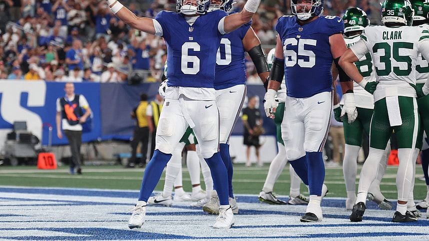 NFL: New York Jets at New York Giants, jaxson dart