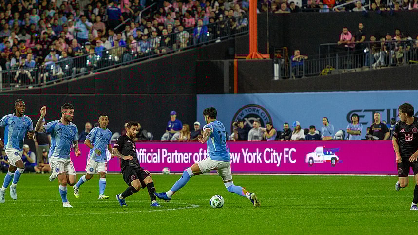 Messi with an outstanding performance in Queens | Credit : AshLeigh Addarich
