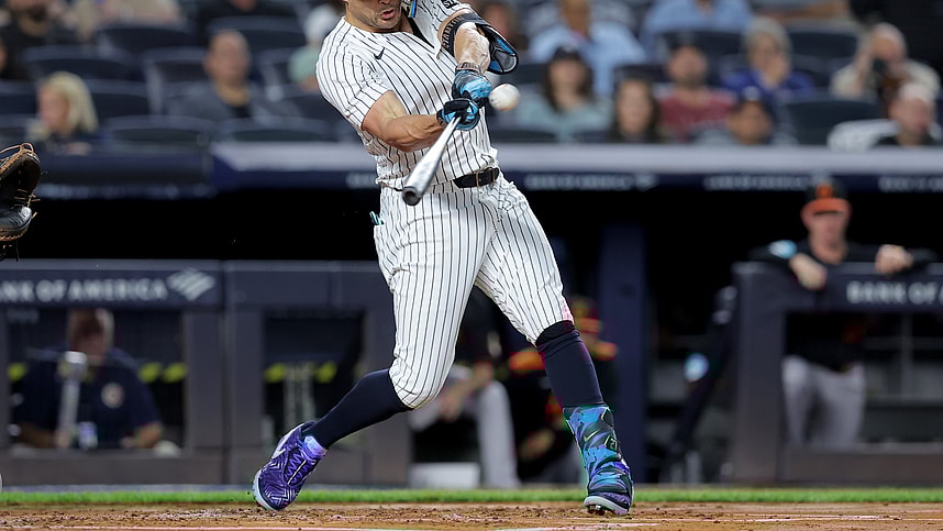 MLB: Baltimore Orioles at New York Yankees, giancarlo stanton
