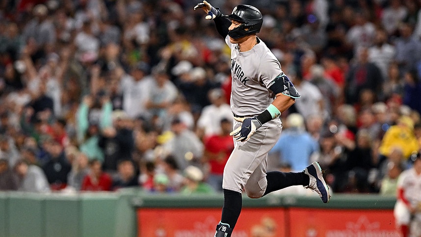 Aaron Judge, MLB: New York Yankees at Boston Red Sox