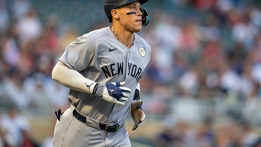 Aaron Judge, MLB: New York Yankees at Minnesota Twins