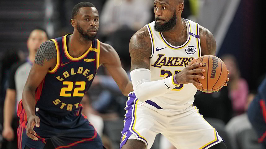 Andrew Wiggins, NBA: Los Angeles Lakers at Golden State Warriors