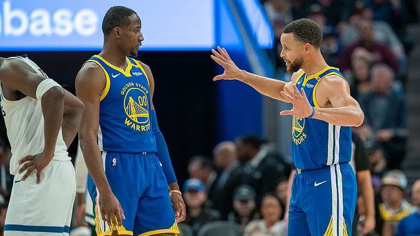 Stephen Curry, jonathan kuminga, NBA: Minnesota Timberwolves at Golden State Warriors