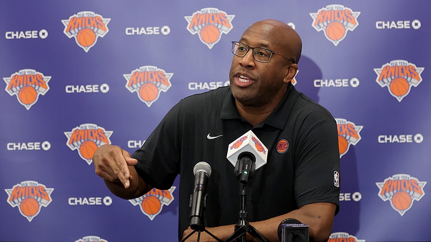 Mike Brown, NBA: New York Knicks-Media Day