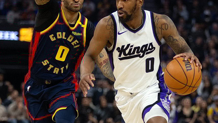 Malik Monk, NBA: Sacramento Kings at Golden State Warriors