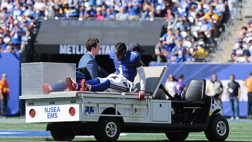 Malik Nabers, NFL: Los Angeles Chargers at New York Giants