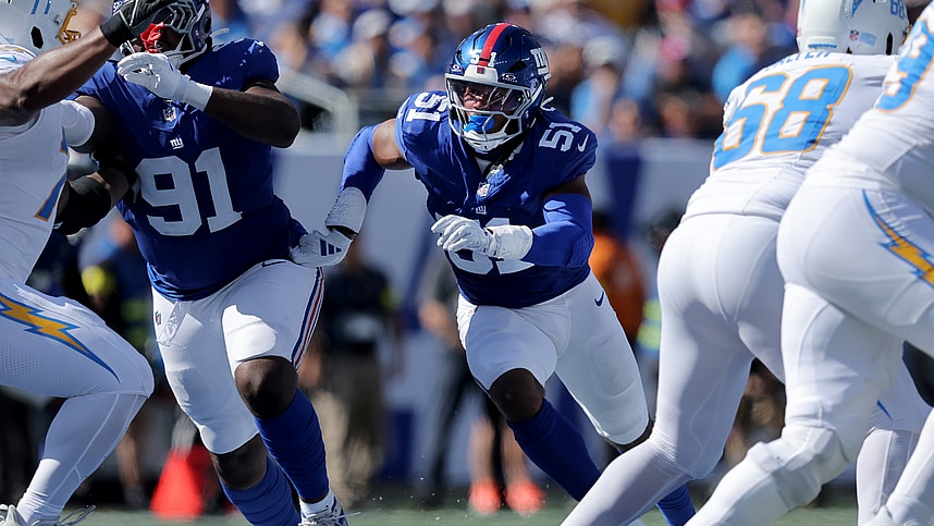 Abdul Carter, NFL: Los Angeles Chargers at New York Giants