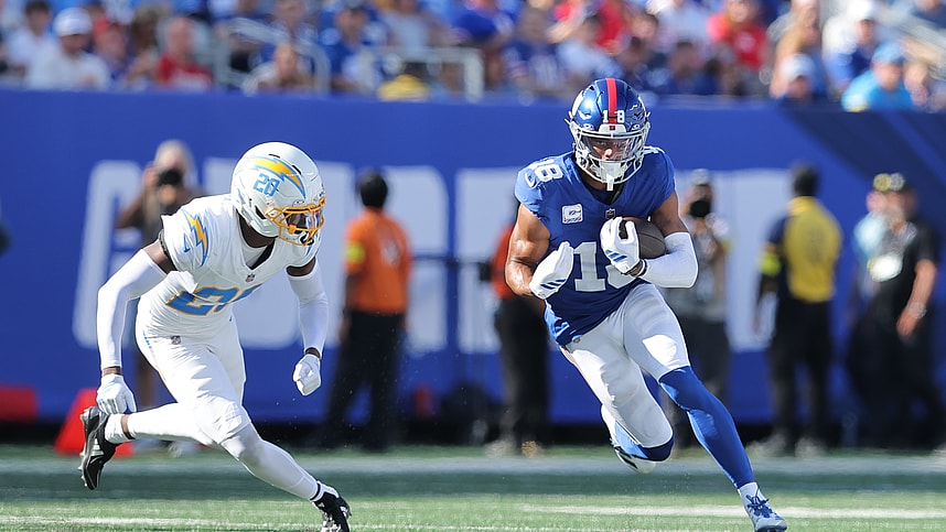 NFL: Los Angeles Chargers at New York Giants, darius slayton