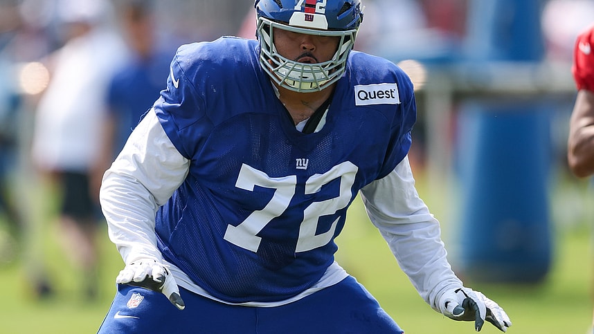 Jermaine Eluemunor, NFL: New York Giants Training Camp
