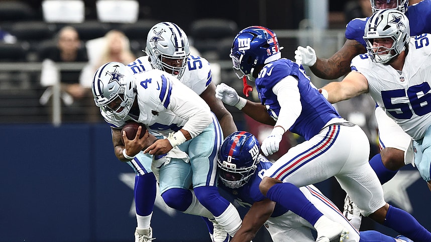 NFL: New York Giants at Dallas Cowboys, brian burns