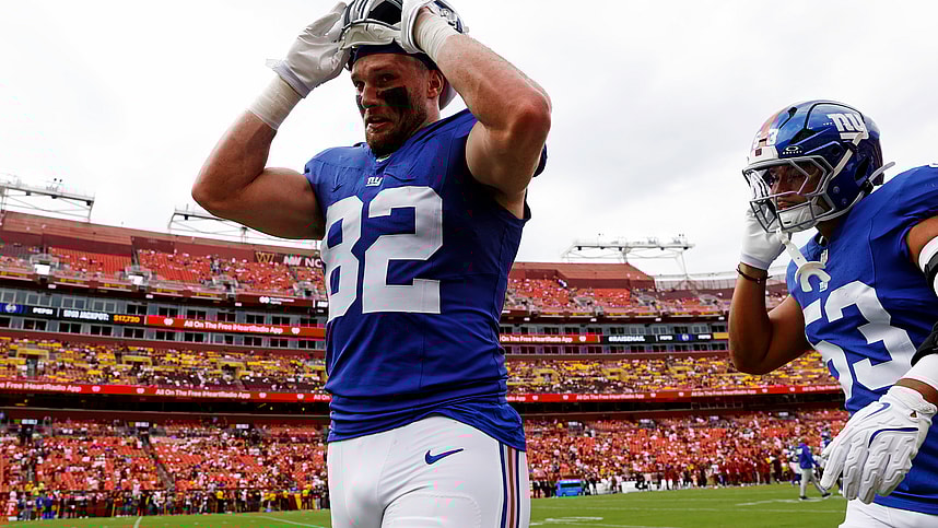 Daniel Bellinger, NFL: New York Giants at Washington Commanders