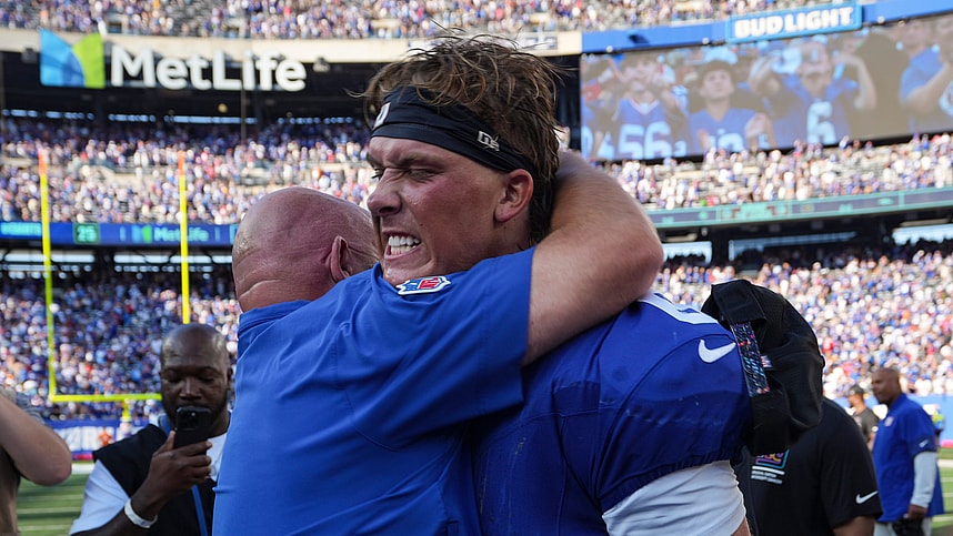 Brian Daboll, Jaxson Dart, Giants