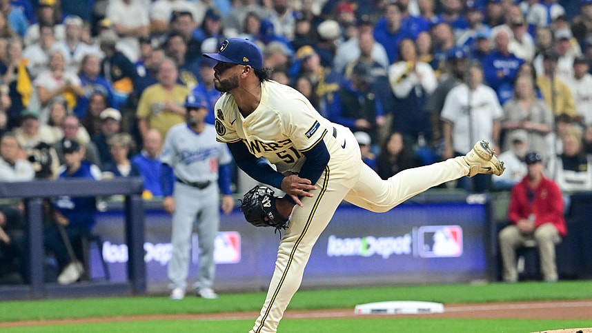 MLB: Playoffs-Los Angeles Dodgers at Milwaukee Brewers, freddy peralta, mets