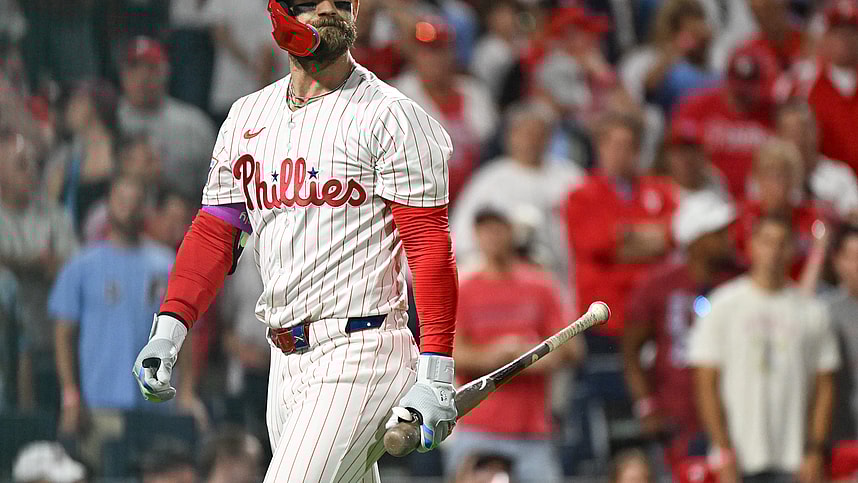 MLB: Playoffs-Los Angeles Dodgers at Philadelphia Phillies, bryce harper, yankees