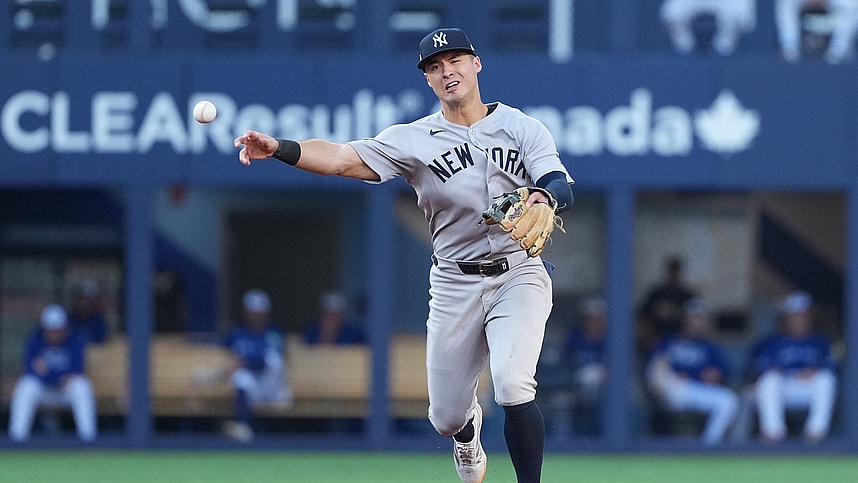 MLB: Playoffs-New York Yankees at Toronto Blue Jays, anthony volpe