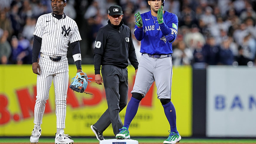 MLB: Playoffs-Toronto Blue Jays at New York Yankees