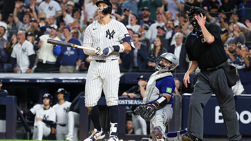 MLB: Playoffs-Toronto Blue Jays at New York Yankees, aaron judge