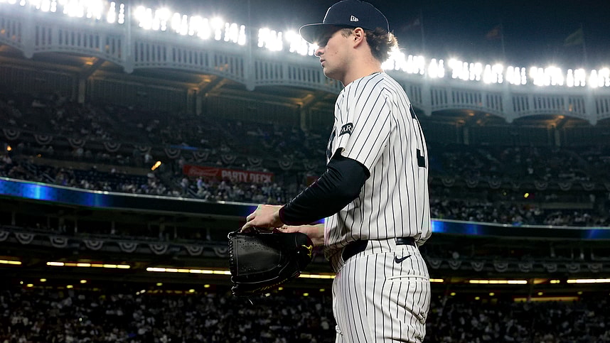 MLB: Wildcard-Boston Red Sox at New York Yankees, cam schlittler