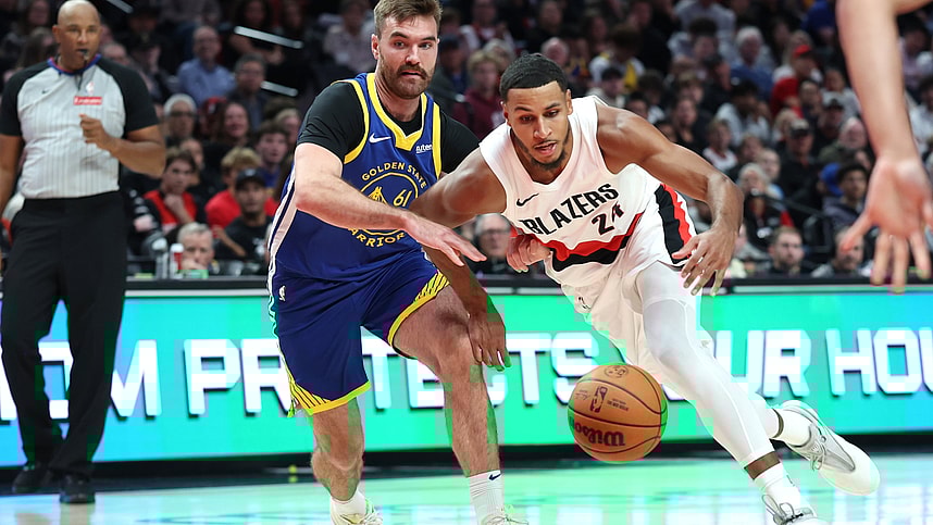 NBA: Golden State Warriors at Portland Trail Blazers