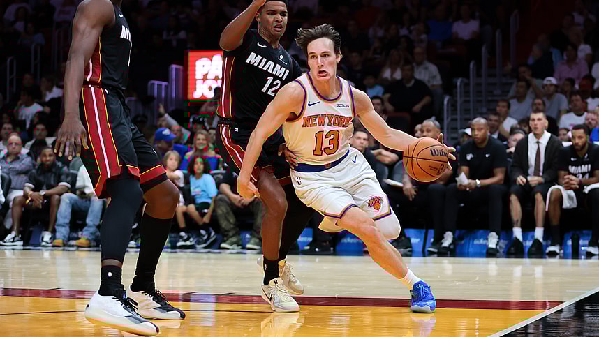 NBA: New York Knicks at Miami Heat, tyler kolek