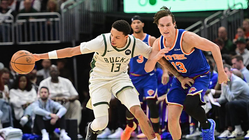 NBA: New York Knicks at Milwaukee Bucks