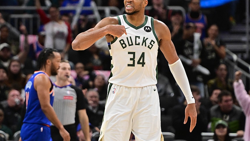 NBA: New York Knicks at Milwaukee Bucks