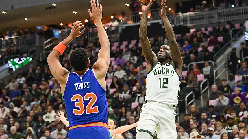 NBA: New York Knicks at Milwaukee Bucks, karl-anthony towns