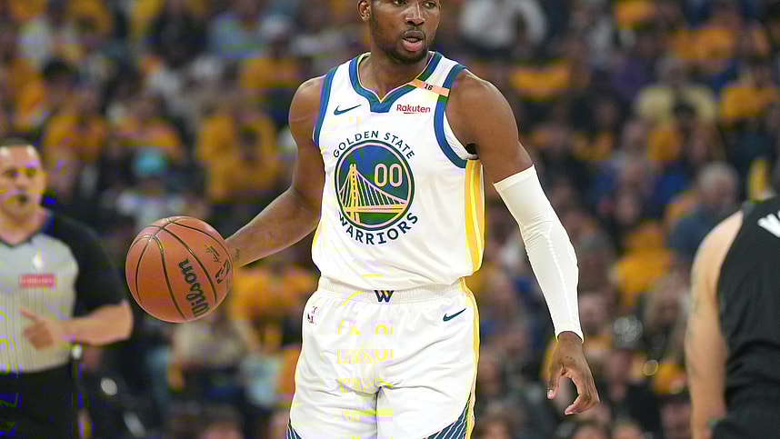 Jonathan Kuminga, NBA: Playoffs-Houston Rockets at Golden State Warriors